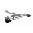 SCORPION RS3 8V Non-resonated cat/gpf-back system without valves (Carbon Fibre)