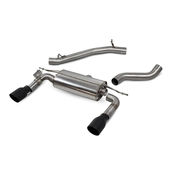 SCORPION TT MK3 2.0TFSi Non-res cat-back system with electronic valves (Daytona trims)
