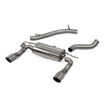 SCORPION TT MK3 2.0TFSi Non-res cat-back system with electronic valves (polished steel)