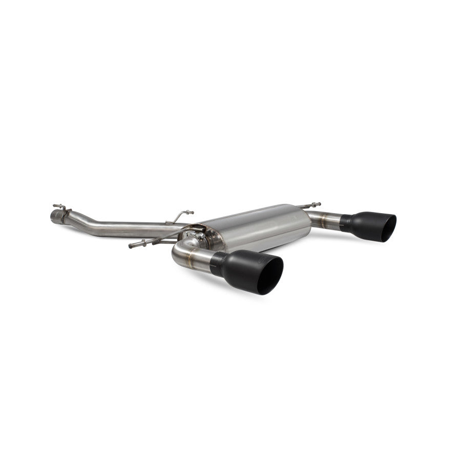 SCORPION TT MK3 2.0TFSi Non-resonated cat-back system with no valves (Daytona trims)