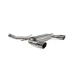SCORPION TT MK3 2.0TFSi Non-resonated cat-back system with no valves (polished steel)