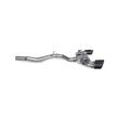 SCORPION S3 2.0TFSi 8Y Non-res cat/gpf back system & electronic valves (Carbon fibre)