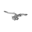 SCORPION S3 2.0TFSi 8Y Non-res cat/gpf back system (Polished quad)