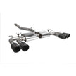 SCORPION S3 2.0T 8V Non-resonated cat/gpf-back system with valves (Carbon fibre)