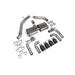 SCORPION S3 2.0T 8V Non-resonated cat/gpf-back system with valves (Daytona trims)