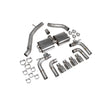 SCORPION S3 2.0T 8V Non-resonated cat/gpf-back system with valves (polished Daytona)