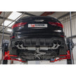 SCORPION S3 2.0T 8V Non-resonated cat/gpf-back system with valves (polished Daytona)