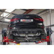 SCORPION S3 2.0T 8V Non-resonated cat/gpf-back system with valves (Carbon fibre)