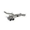 SCORPION S3 2.0T 8V Non-resonated cat/gpf-back system with valves (polished steel)