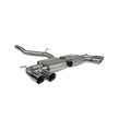 SCORPION S3 2.0T 8V Non-resonated cat/gpf-back system without valves (Polished Daytona)
