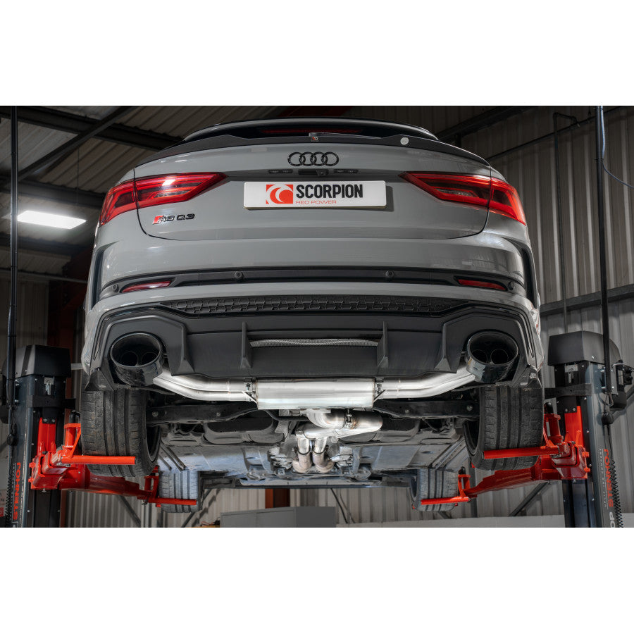 SCORPION RSQ3 F3 Non-res gpf-back system without valves (tailpipes)