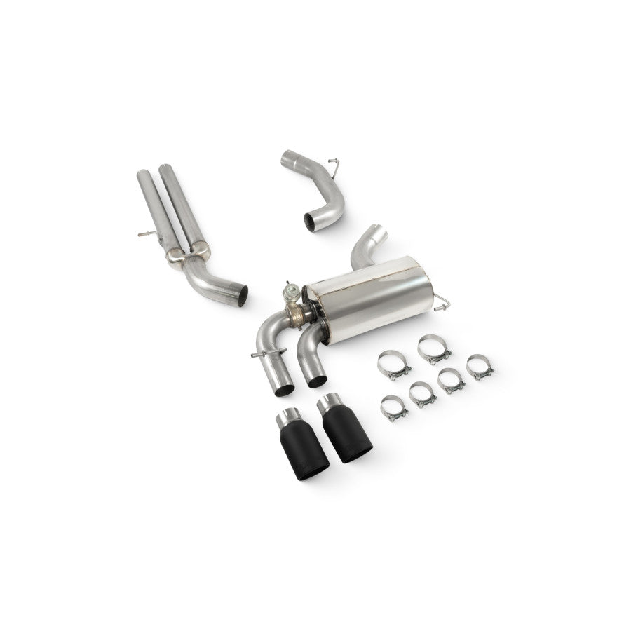 SCORPION RS3 8P Non-resonated secondary cat-back system (Ceramic Daytona)