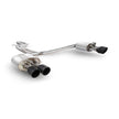 SCORPION S6 C7 4.0 TFSI Non-Res half system with electronic valves (Daytona trims)