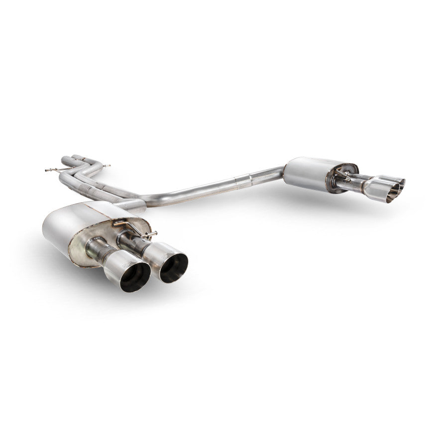 SCORPION S6 C7 4.0 Non-resonated half system with no valves (Polished Fibre)