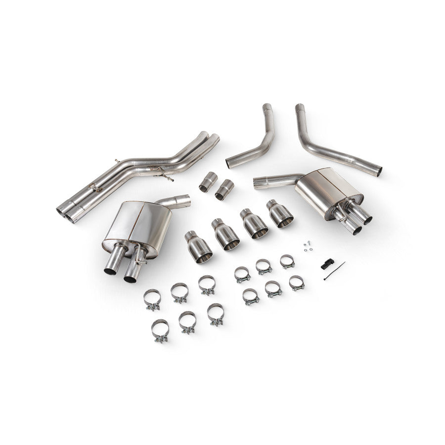 SCORPION S6 C7 4.0 Non-resonated half system with no valves (Polished Fibre)