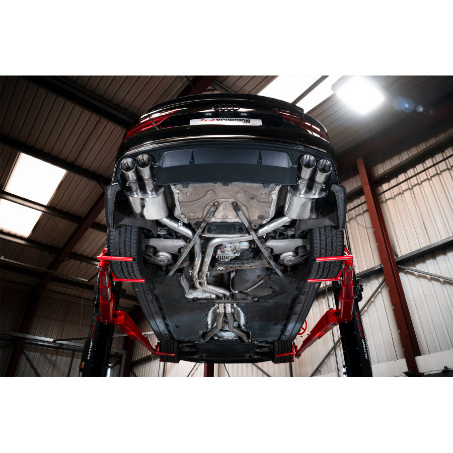 SCORPION S6 C7 4.0 Non-resonated half system with no valves (Polished Fibre)