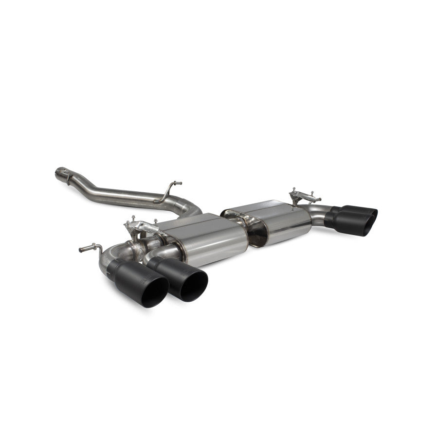 SCORPION SQ2 Non-resonated gpf-back system with valves (Carbon Fibre )
