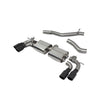 SCORPION SQ2 Non-resonated gpf-back system with valves (Carbon Fibre )