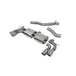 SCORPION SQ2 Non-resonated gpf-back system with valves (Polished daytona )