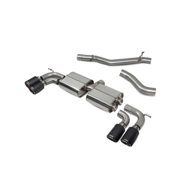 SCORPION SQ2 Non-resonated gpf-back system non valved (Carbon Fibre )