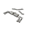 SCORPION SQ2 Non-resonated gpf-back system non valved (polished steel )