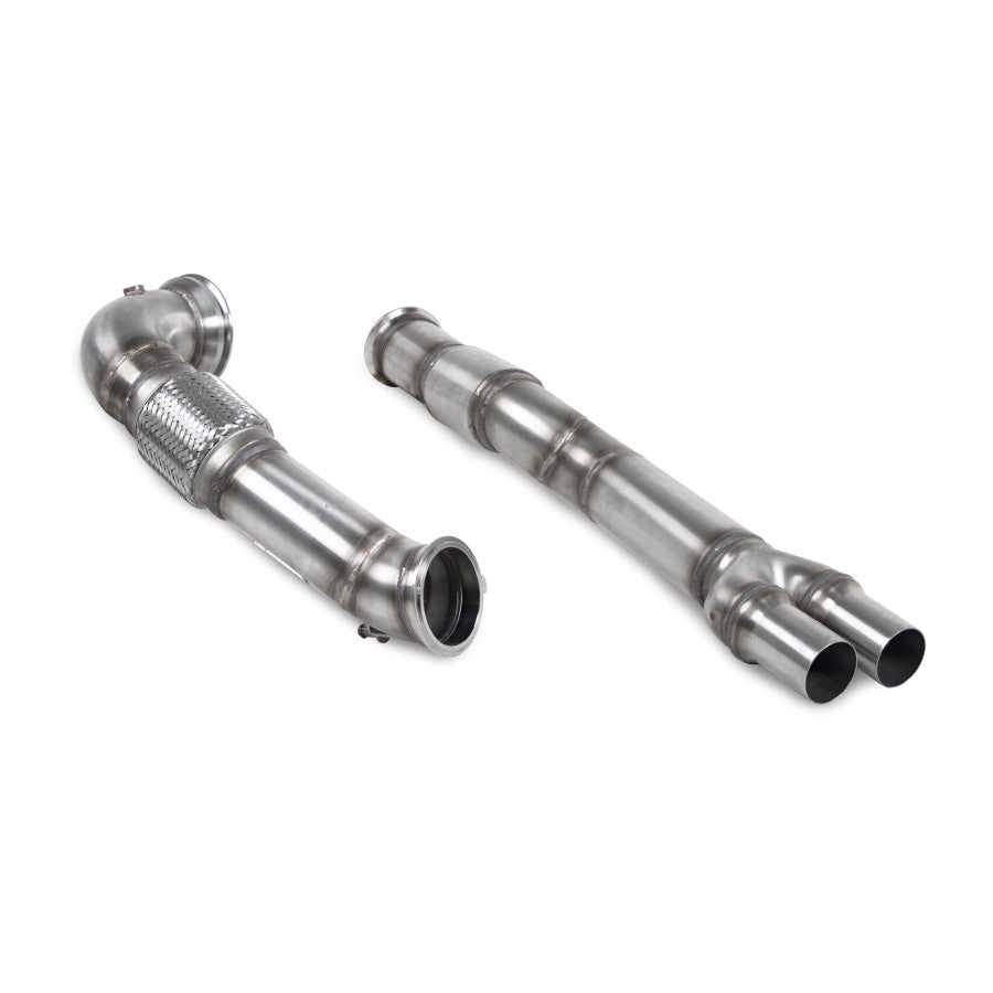 SCORPION TT RS MK2 Downpipe with a high flow sports catalyst