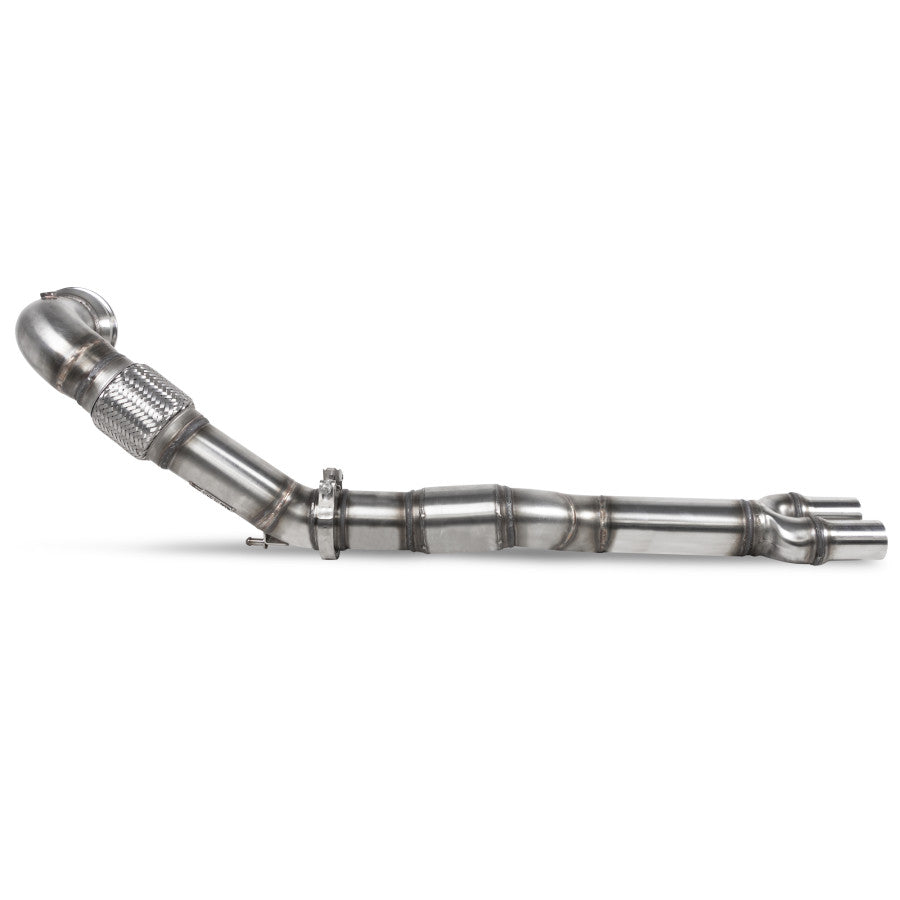 SCORPION TT RS MK2 Downpipe with a high flow sports catalyst