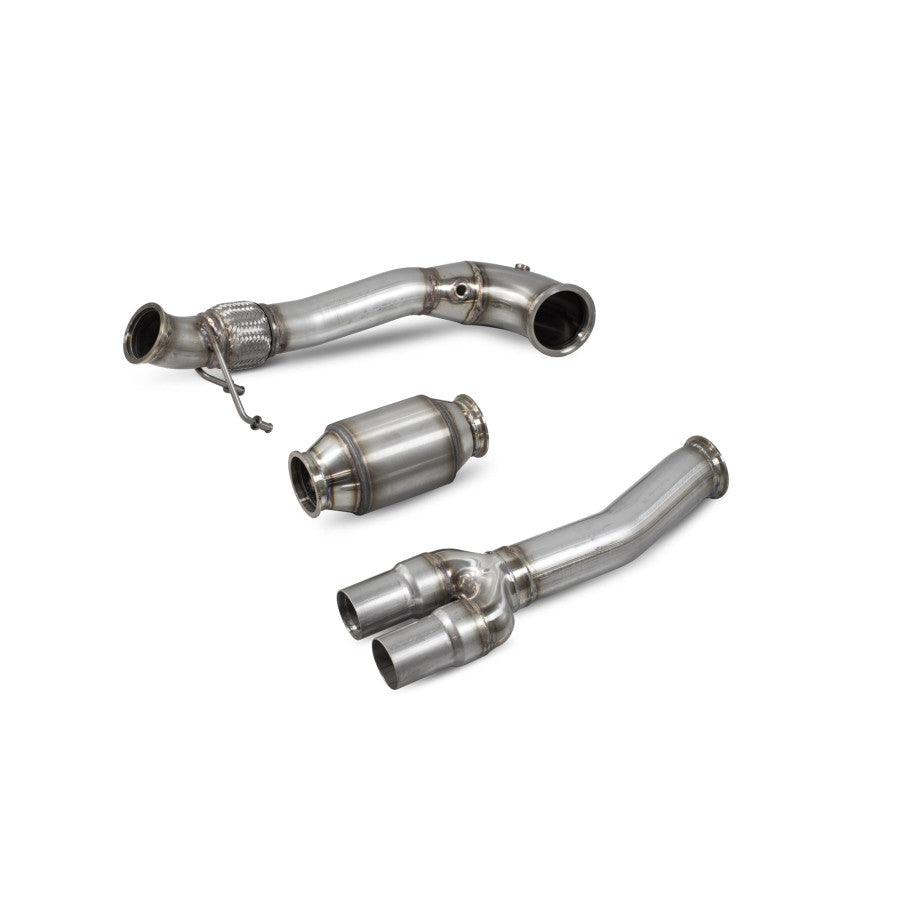 SCORPION RS3 8V Downpipe with a high flow sports catalyst  (Facelift)