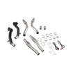 SCORPION RS6 C7 Sports Cat Downpipes with Large Bore Front Pipes