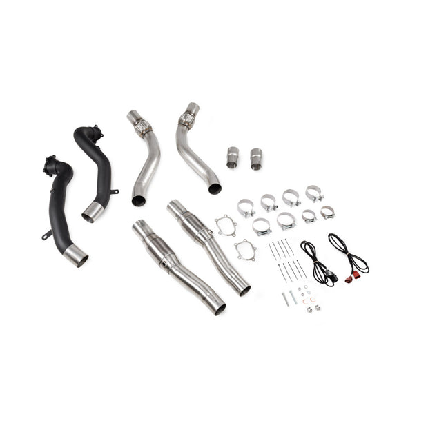 SCORPION RS6 C7 Sports Cat Downpipes with Large Bore Front Pipes