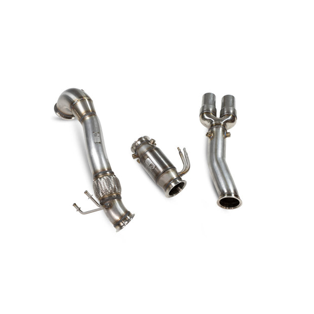 SCORPION RSQ3 F3 Downpipe with sports catalyst Removes GPF