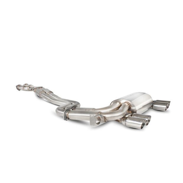 SCORPION E46 M3 Cat-back System (polished steel)