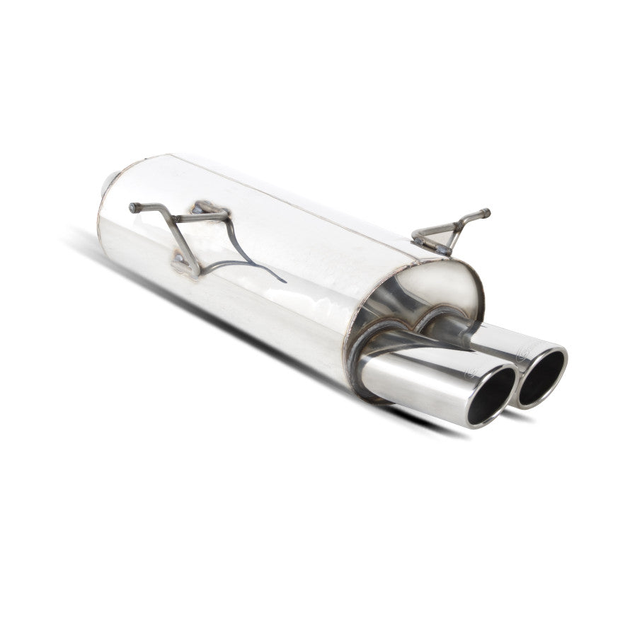 SCORPION E46 316/318 Rear silencer only (polished steel)