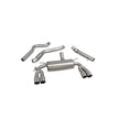 SCORPION M2 F87 Cat-back system with electronic valve (Polished Steel)