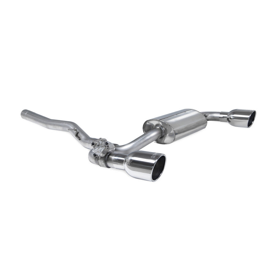 SCORPION F40 M135i GPF-Back system with electronic valve (polished steel)
