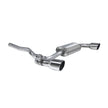 SCORPION F40 M135i GPF-Back system with electronic valve (polished steel)