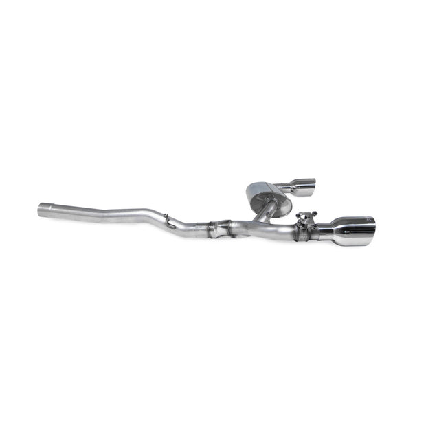 SCORPION F40 M135i GPF-Back system with electronic valve (polished steel)