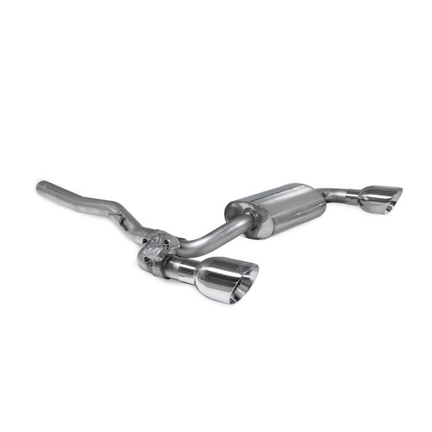 SCORPION F40 M135i GPF-Back system with electronic valve (Polished Daytona trim)