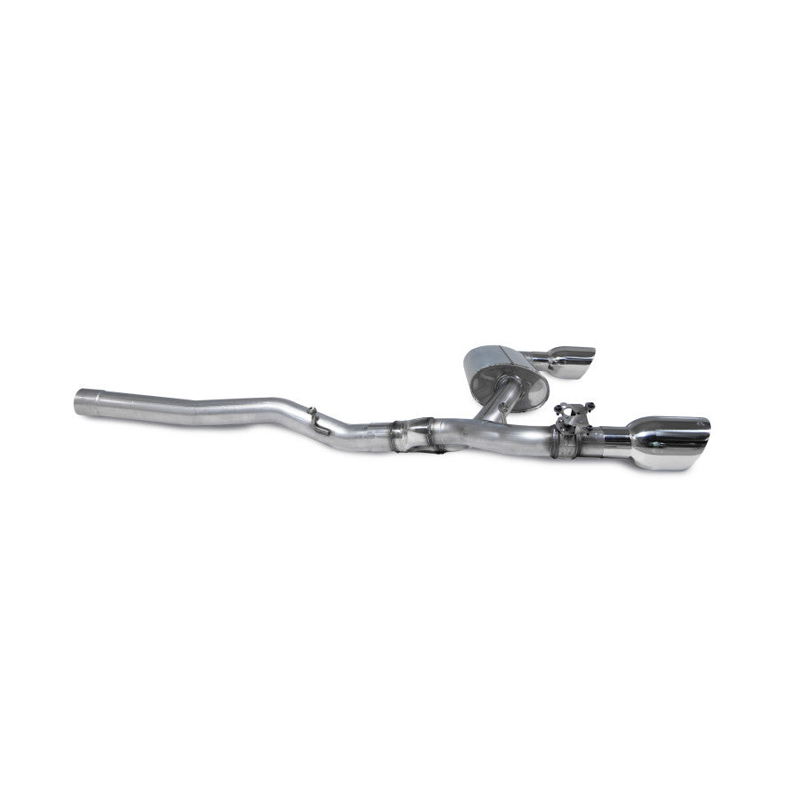 SCORPION F40 M135i GPF-Back system with electronic valve (Polished Daytona trim)