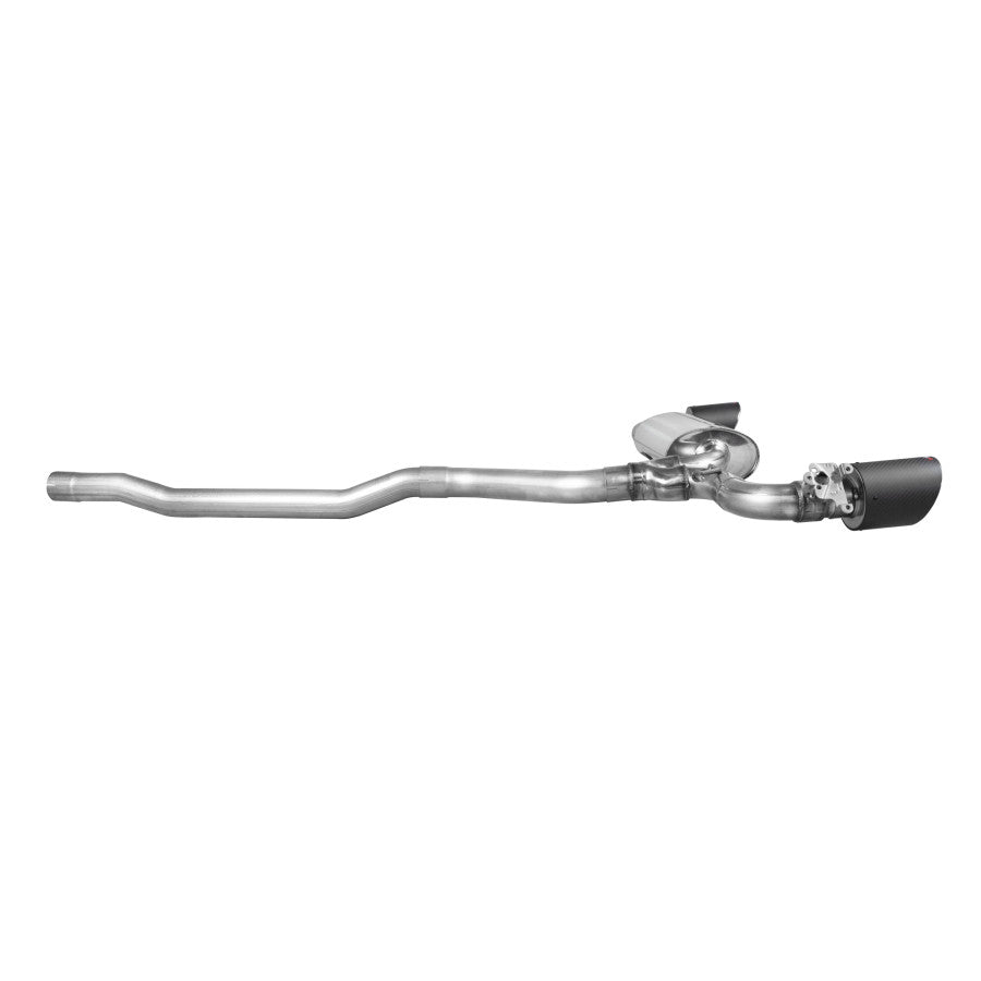 SCORPION 128ti F40 GPF-Back system with electronic valve (Carbon fibre)