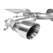 SCORPION 128ti F40 GPF-Back system with electronic valve (polished steel)