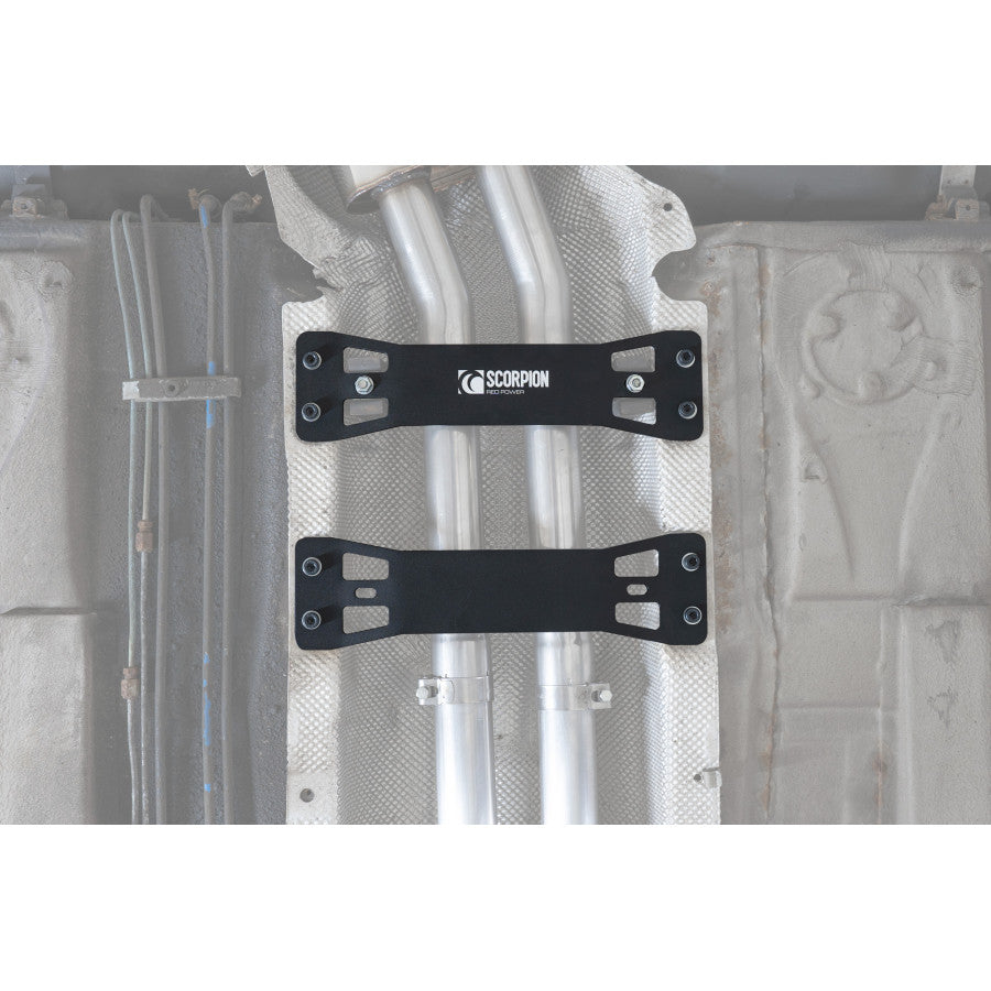 SCORPION E46 320/325/330 Tunnel Brace / Exhaust Mount (Pair)