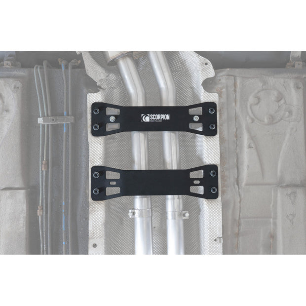 SCORPION E46 320/325/330 Tunnel Brace / Exhaust Mount (Pair)