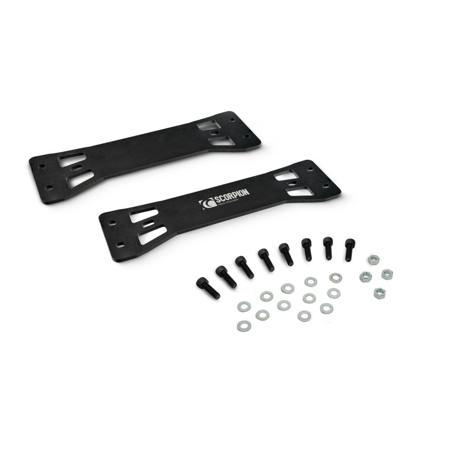 SCORPION E46 320/325/330 Tunnel Brace / Exhaust Mount (Pair)