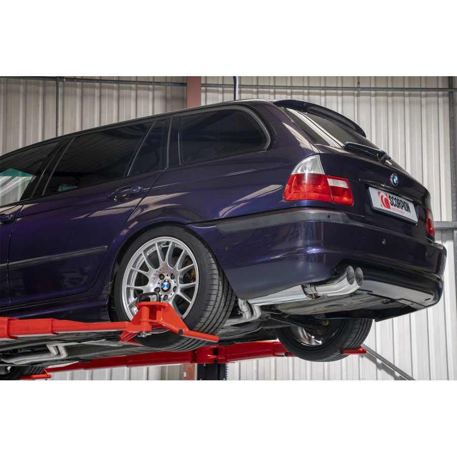 SCORPION E46 320/325/330 Cat-back System (DTM trims)