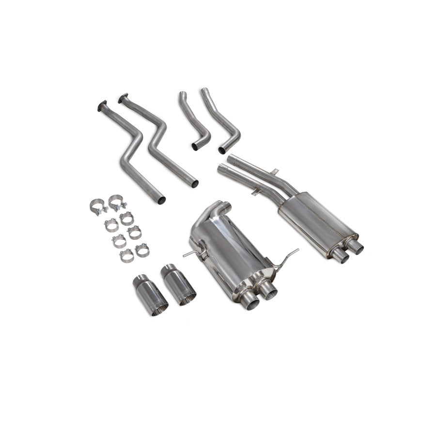 SCORPION E46 320/325/330 Cat-back System (Dayton trims)