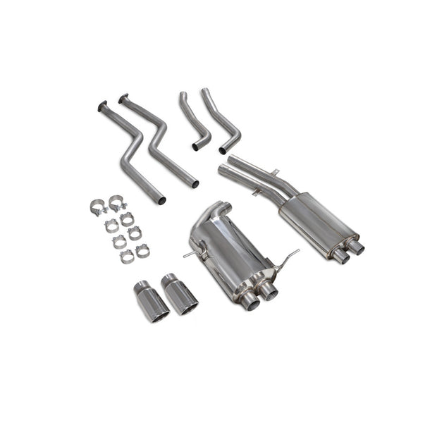 SCORPION E46 320/325/330 Cat-back System (Monaco trims)
