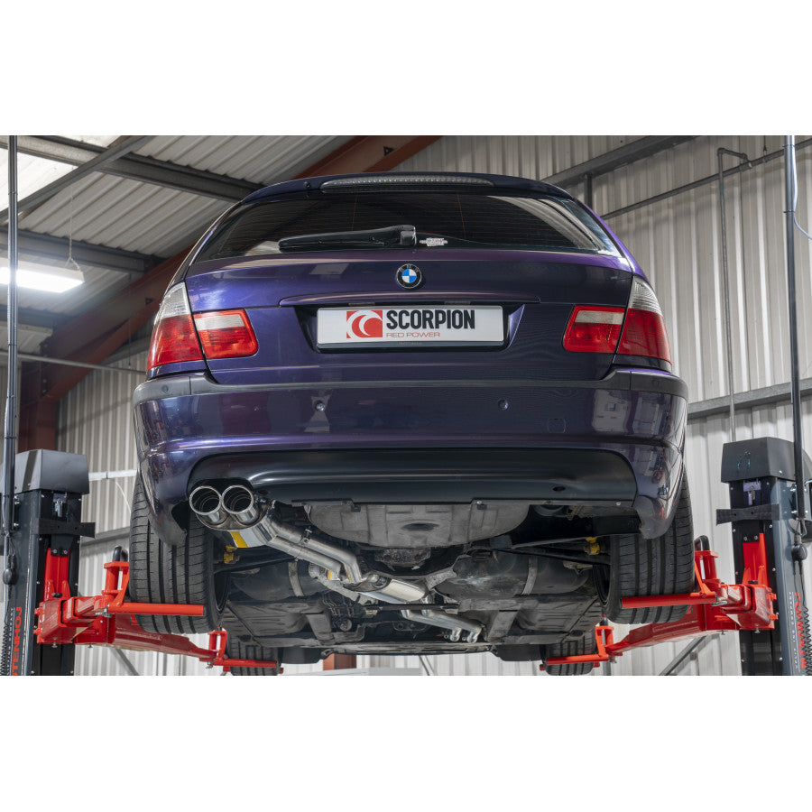 SCORPION E46 320/325/330 Cat-back System (Monaco trims)