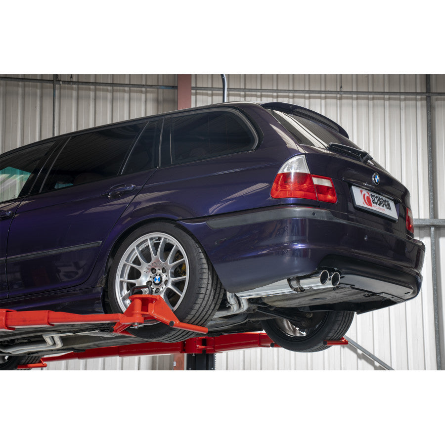 SCORPION E46 320/325/330 Cat-back System (Monaco trims)