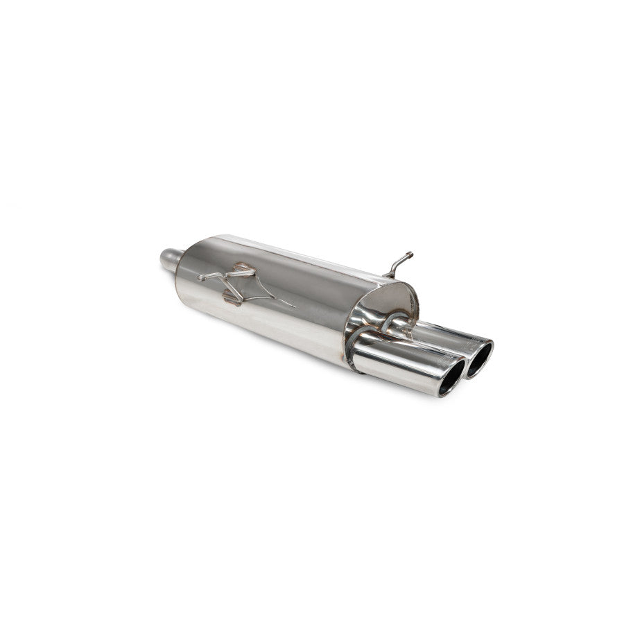SCORPION E46 320/325/330 Rear silencer only (polished steel)